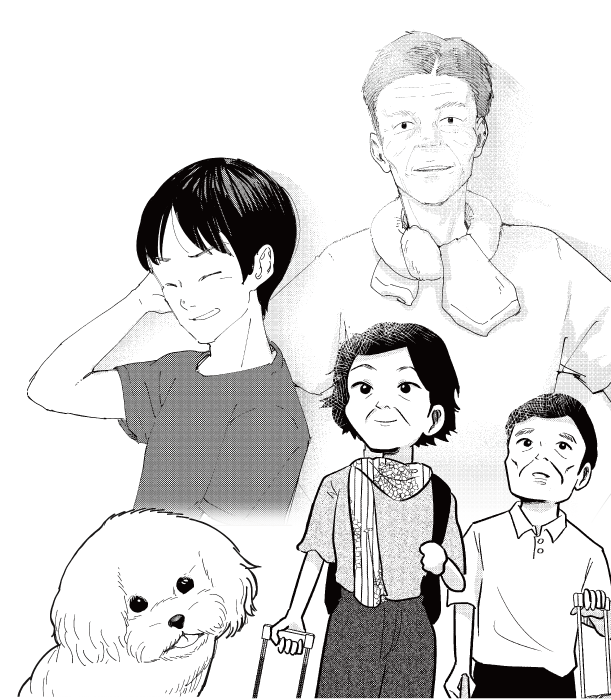家族のイラスト